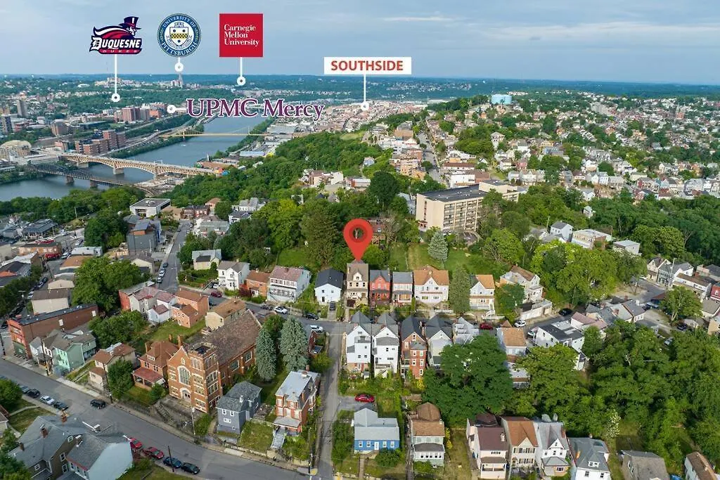 Mount Washington - 5 Minutes To Downtown - Free Parking Villa Pittsburgh 0*,